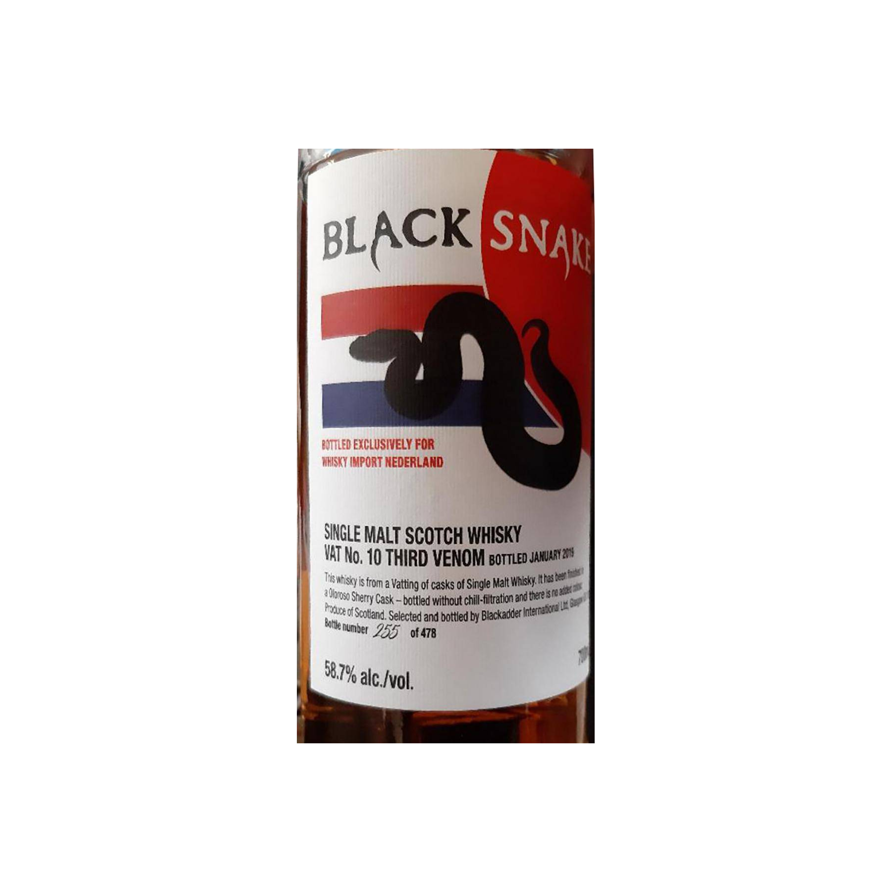 Blackadder Single Malt Whisky 2