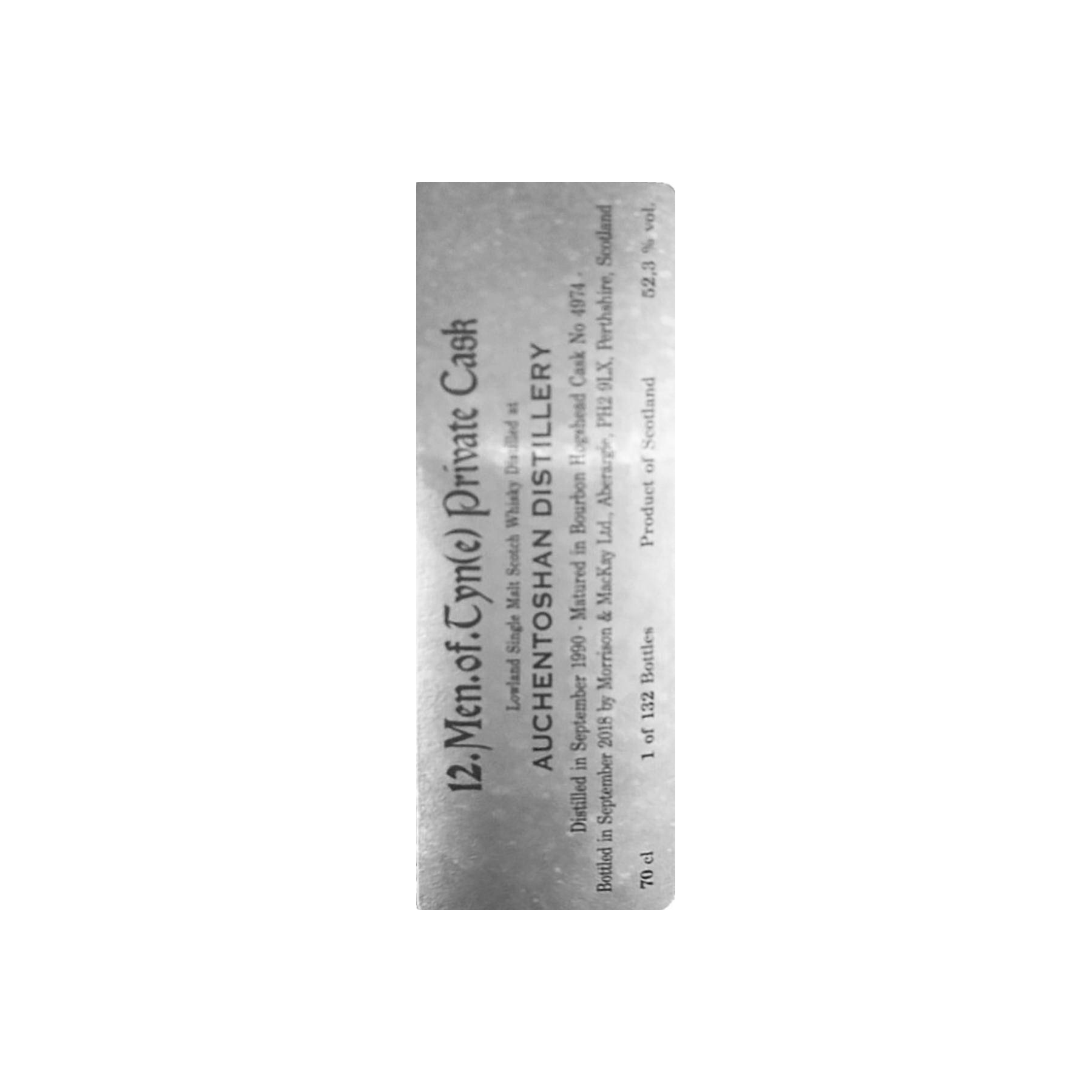 Auchentoshan Private Cask 1990 28 Years Single Malt Whisky