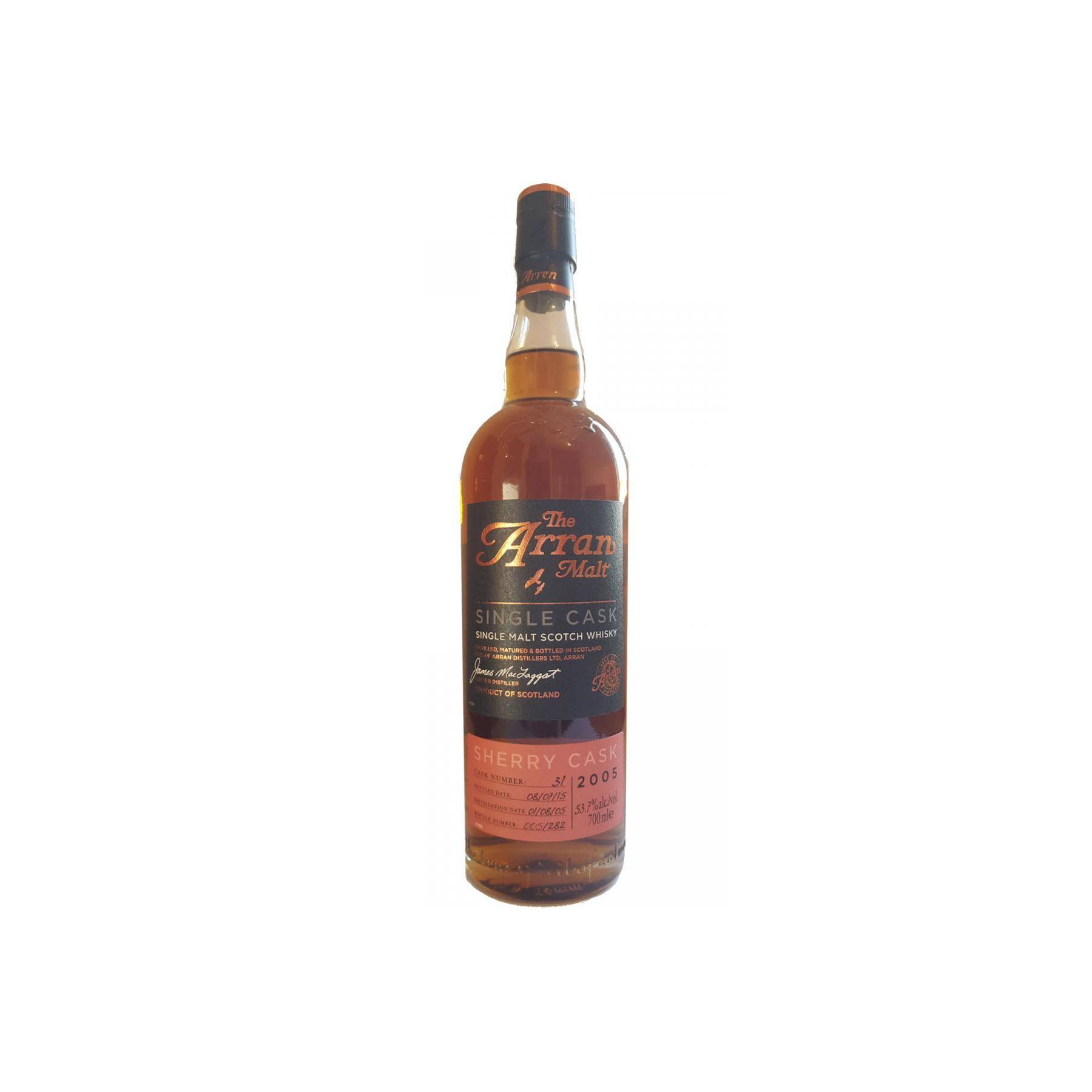 Arran Sherry Cask 2005 9 Years Single Malt Whisky 2