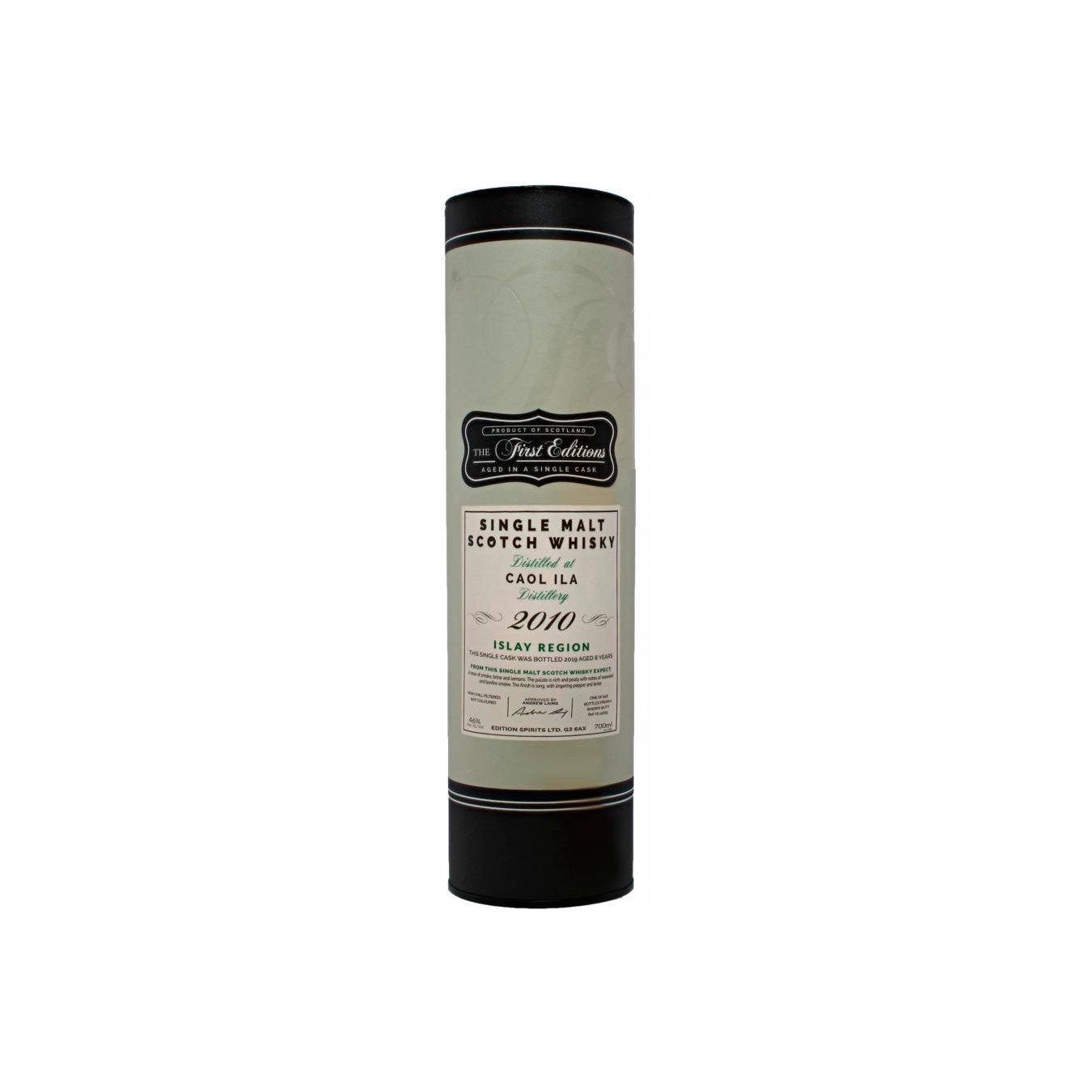 Caol Ila The First Editions 2010 8 Years Single Malt Whisky 2