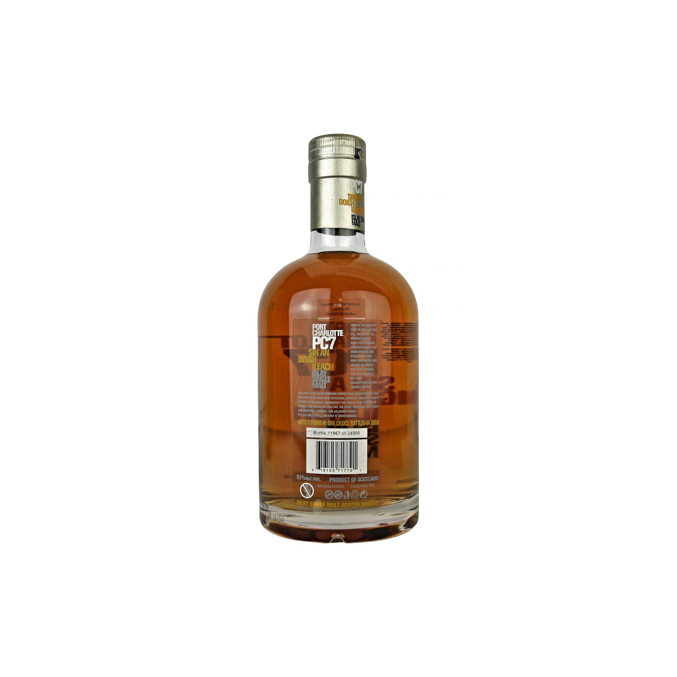 Port Charlotte 2001 7 Years Single Malt Whisky 2