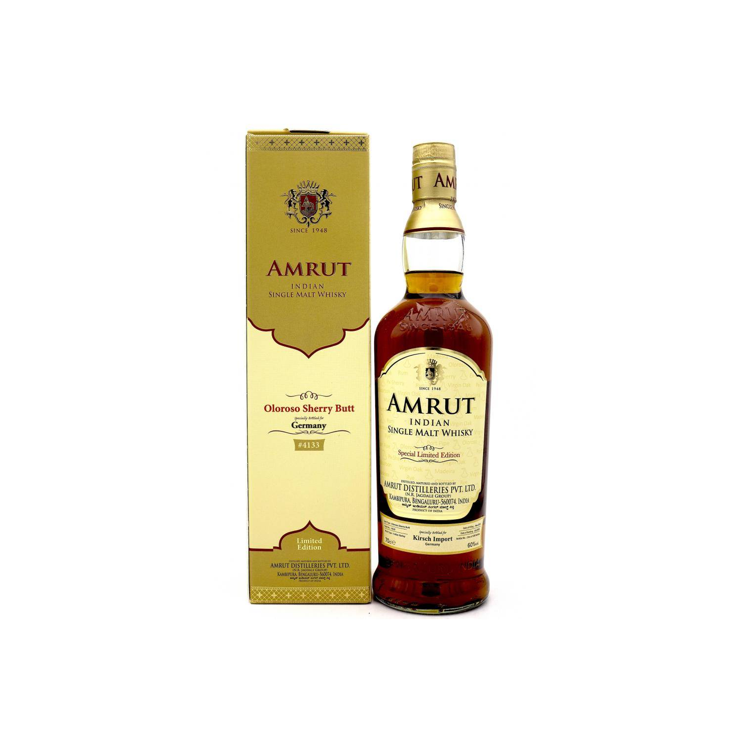Amrut 2011 6 Years Single Malt Whisky 3