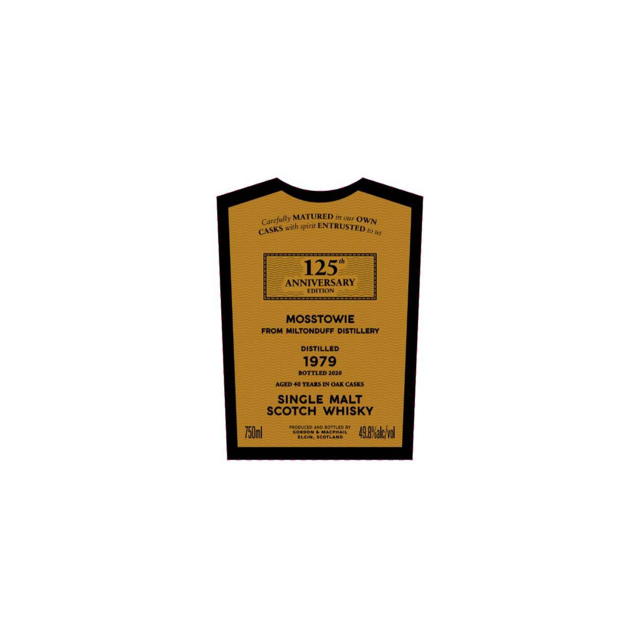 Gordon & MacPhail 1979 40 Years Single Malt Whisky