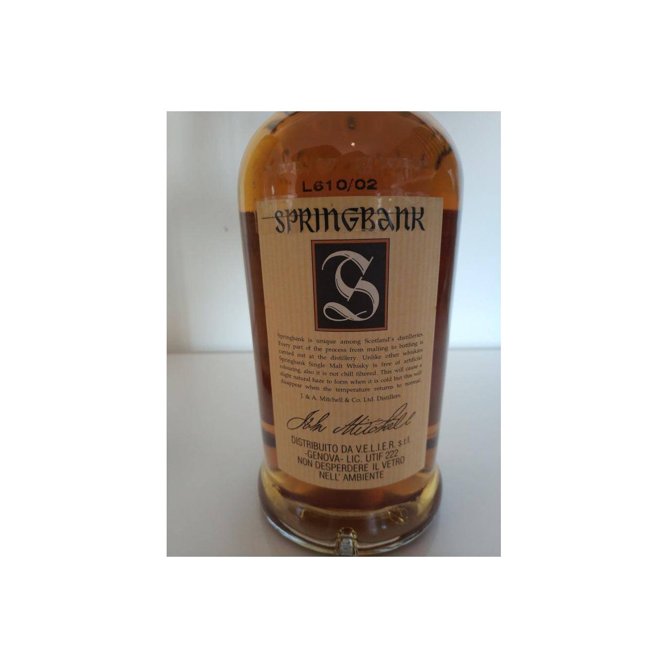 Springbank 10 Years Single Malt Whisky 3
