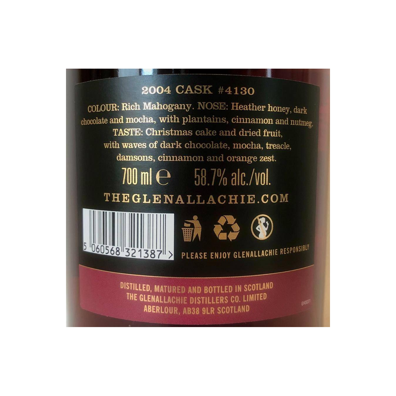 The GlenAllachie Single Cask 2004 14 Years Single Malt Whisky 2