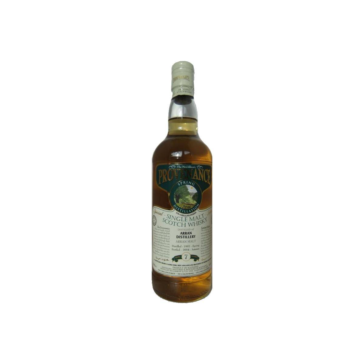 Arran McGibbon's Provenance 1997 7 Years Single Malt Whisky 2