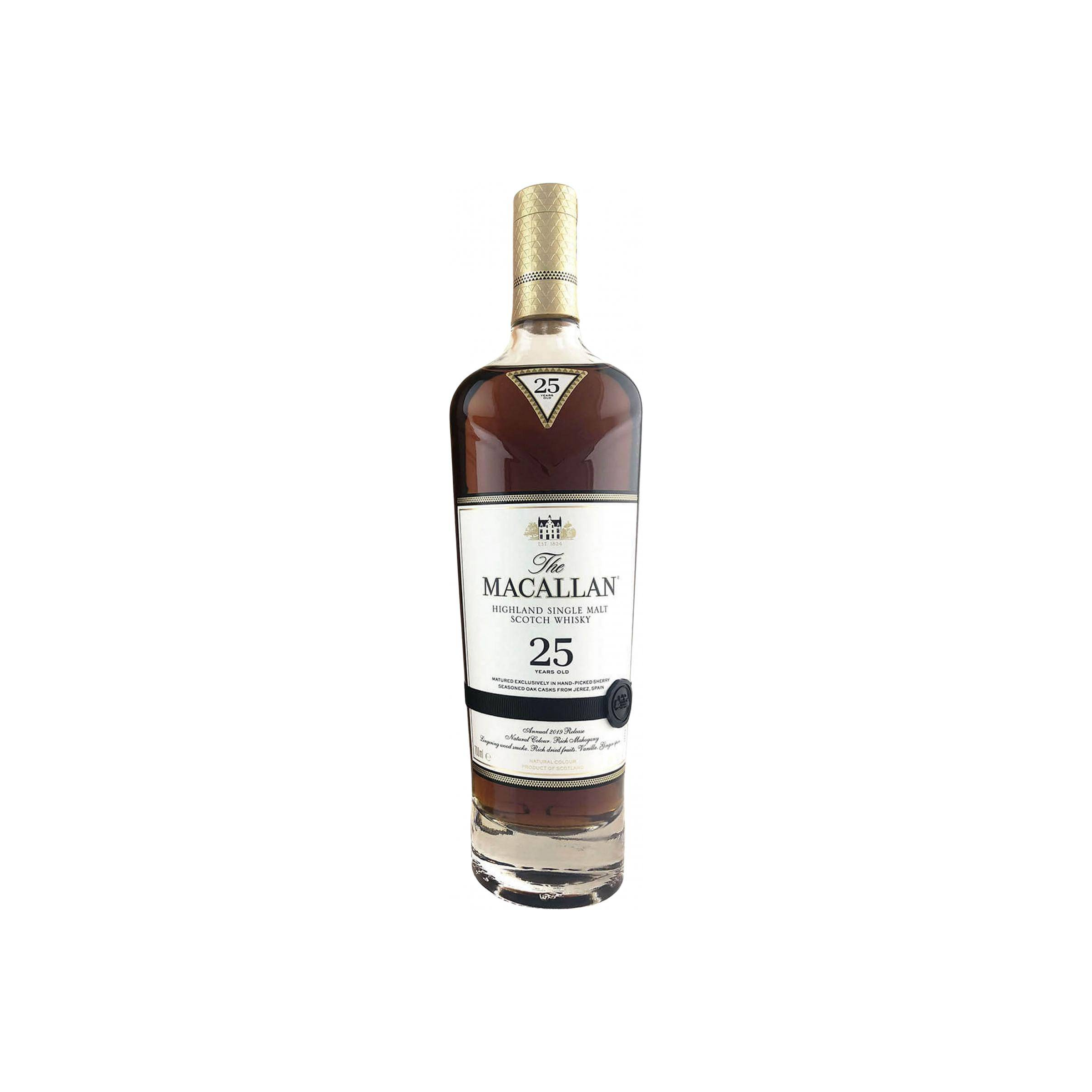 The Macallan 25 Years Single Malt Whisky