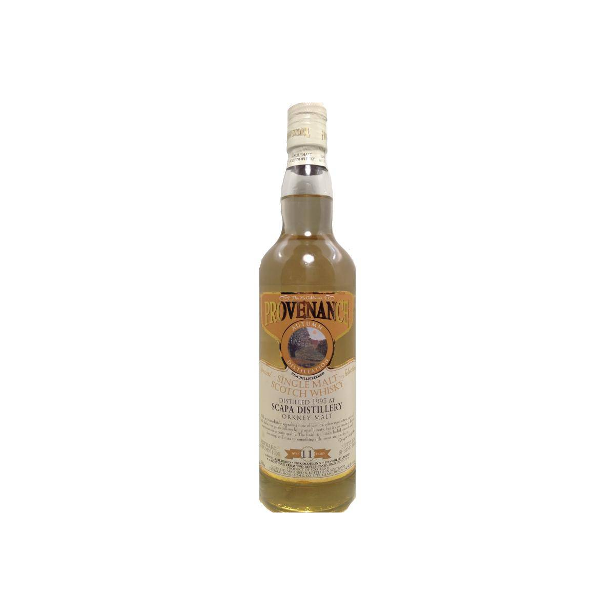 Scapa McGibbon's Provenance 1993 11 Years Single Malt Whisky