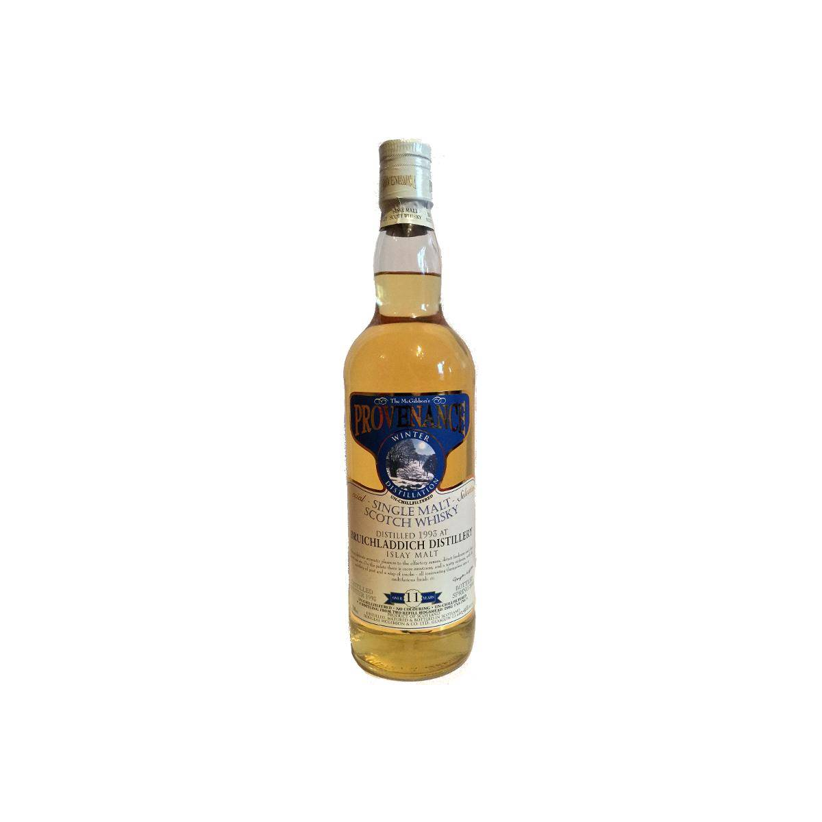 Bruichladdich McGibbon's Provenance 1993 11 Years Single Malt Whisky