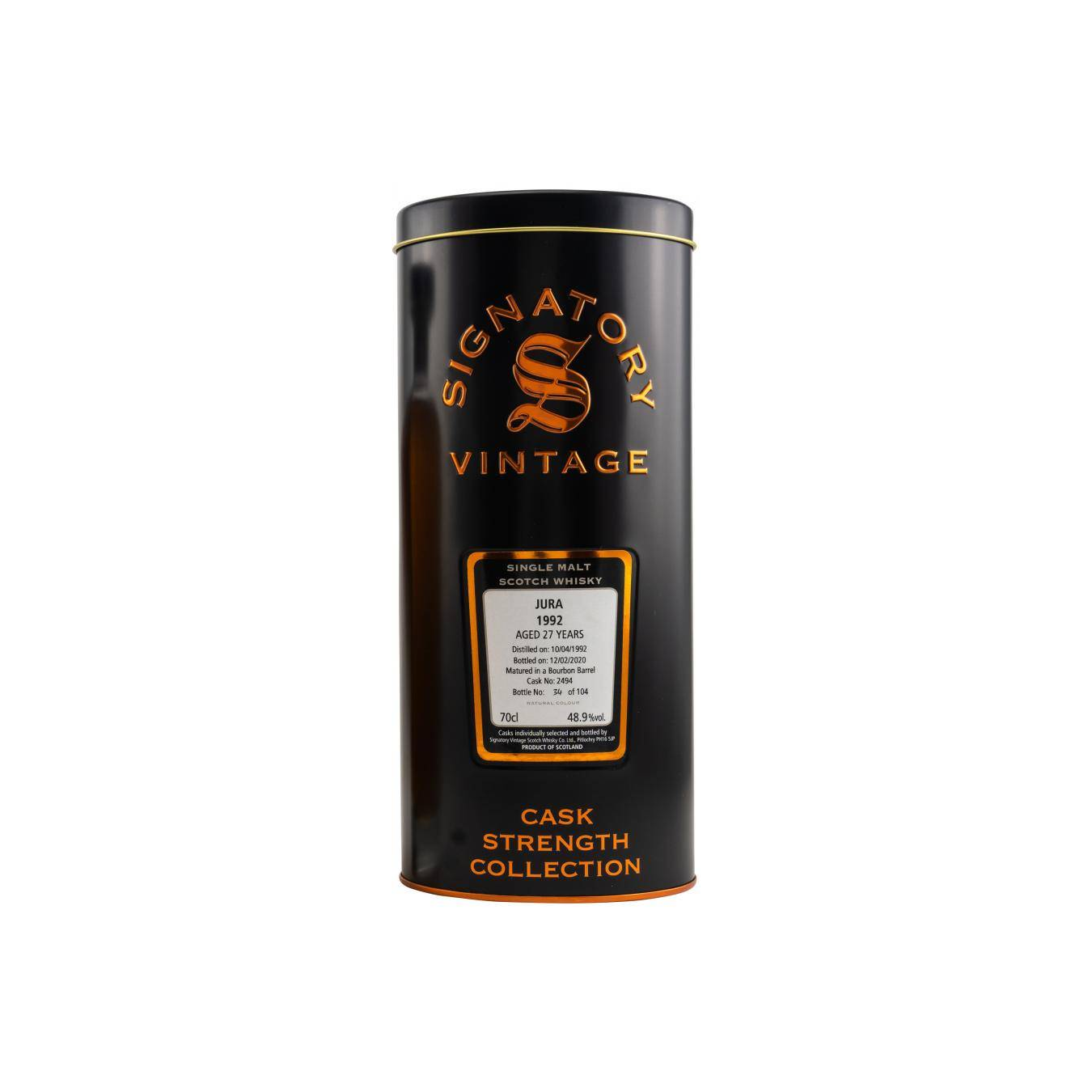 Jura Cask Strength Collection 1992 27 Years Single Malt Whisky 2