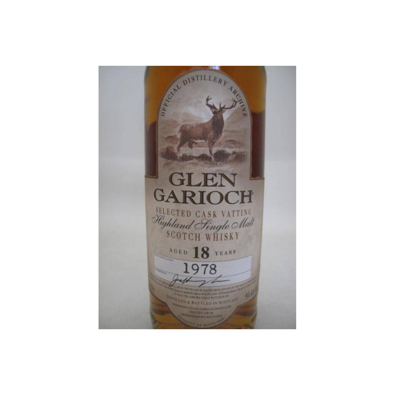 Glen Garioch 1978 18 Years Single Malt Whisky 3