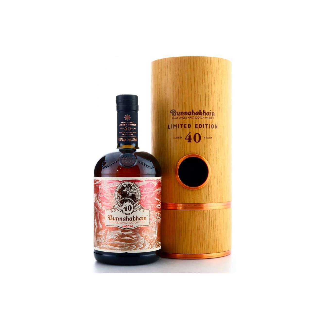 Bunnahabhain Limited Edition 40 Years Single Malt Whisky 3