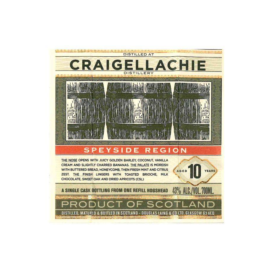 Craigellachie 10 Years Single Malt Whisky 3