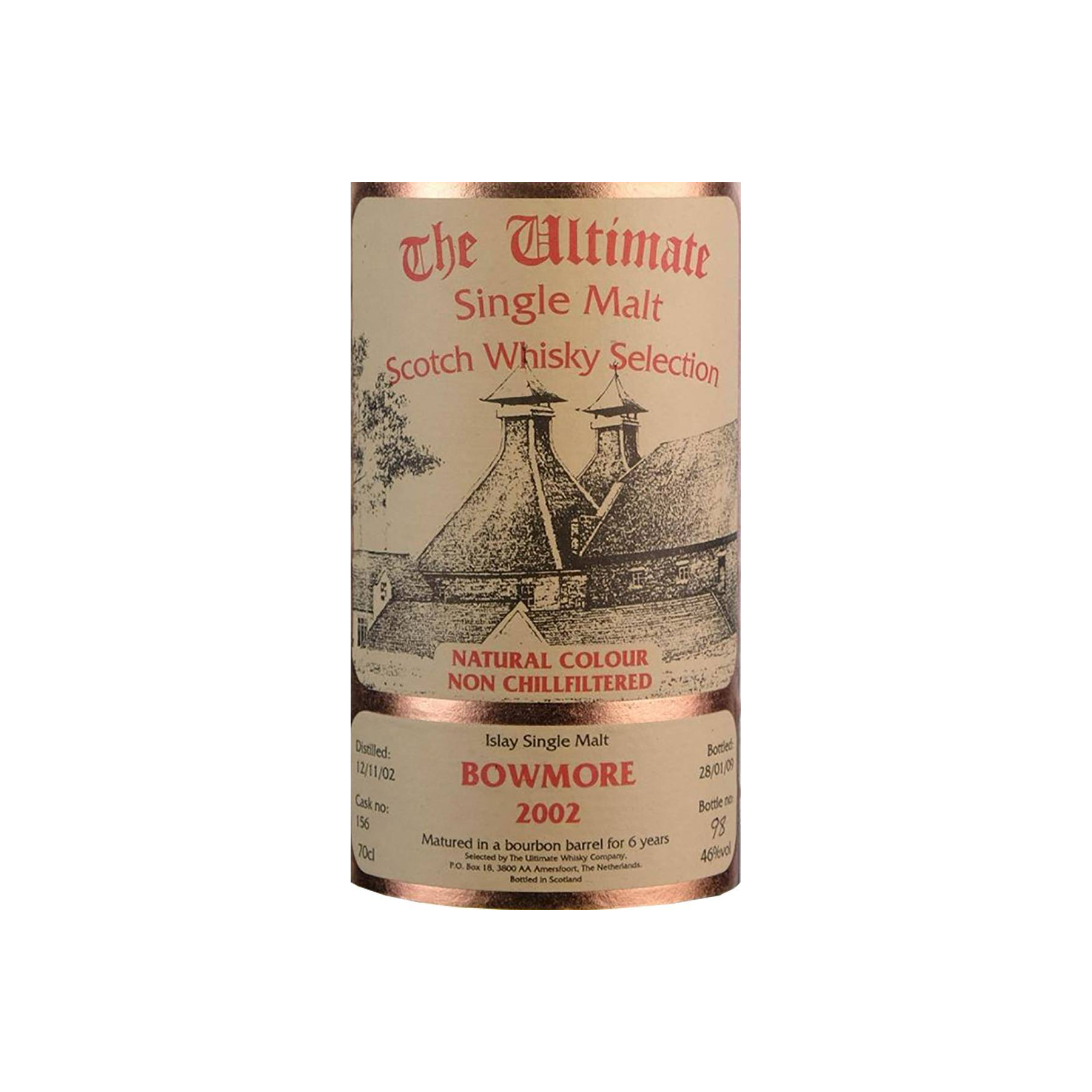 Bowmore The Ultimate 2002 6 Years Single Malt Whisky 2