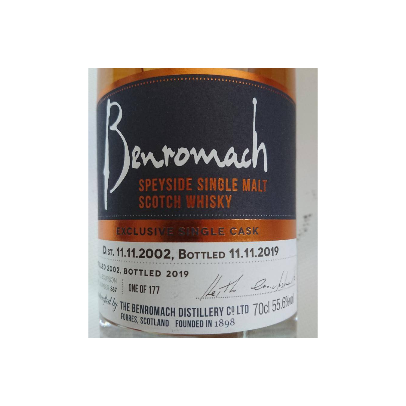 Benromach 2002 17 Years Single Malt Whisky 2