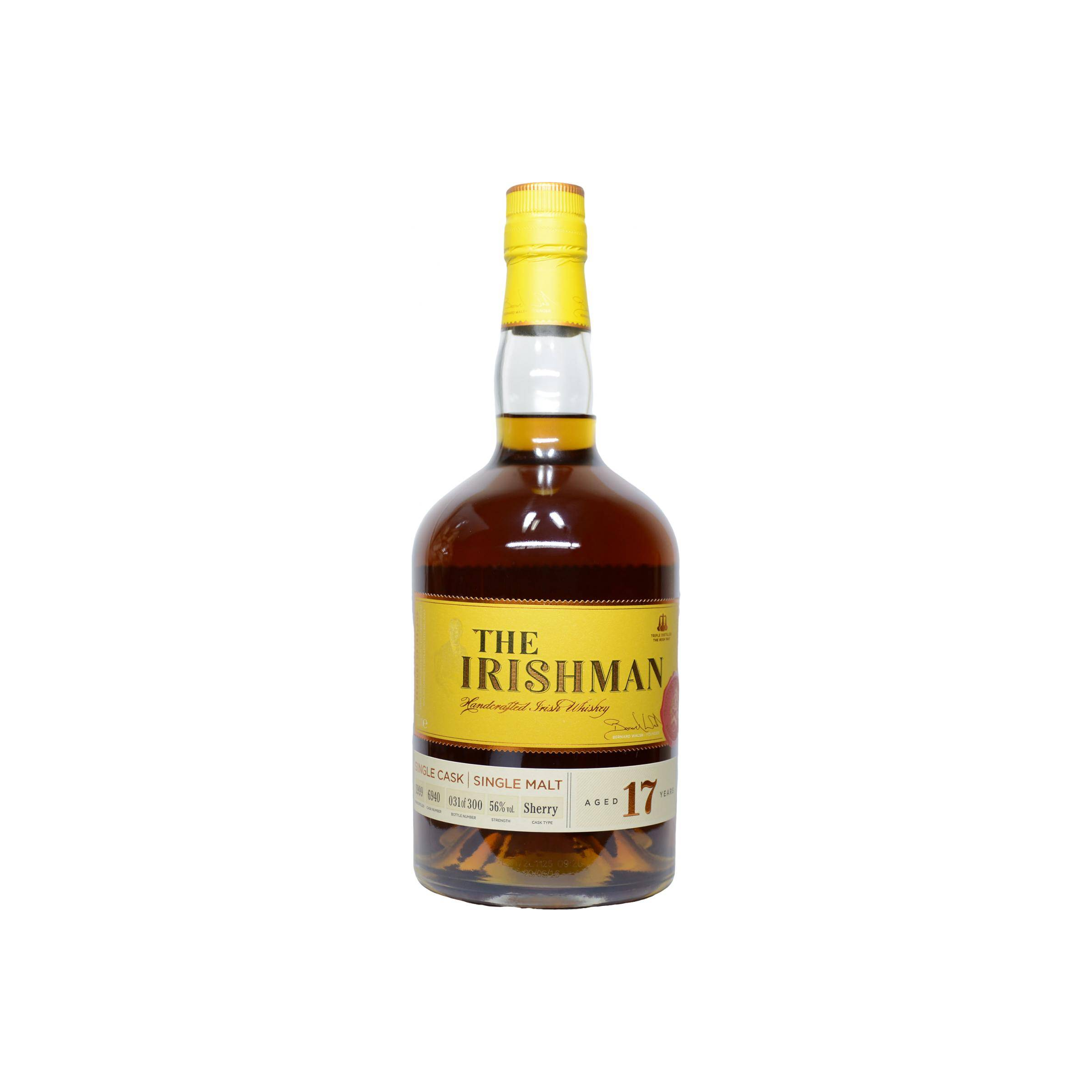 The Irishman Single Cask 1999 17 Years Single Malt Whisky