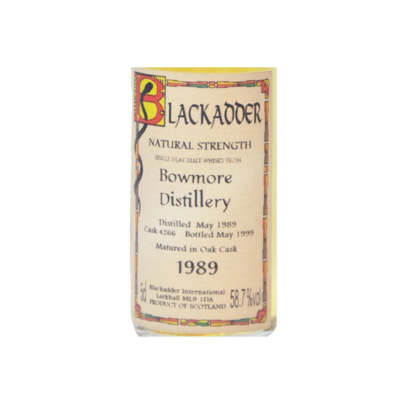 Bowmore 1989 10 Years Single Malt Whisky 2