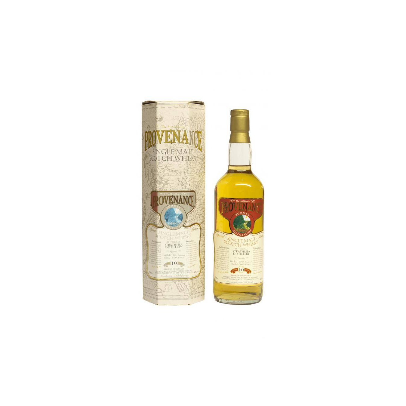 Strathisla McGibbon's Provenance 1990 10 Years Single Malt Whisky 2