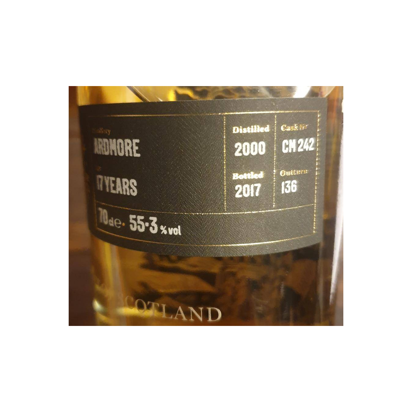 Ardmore 2000 17 Years Single Malt Whisky 2