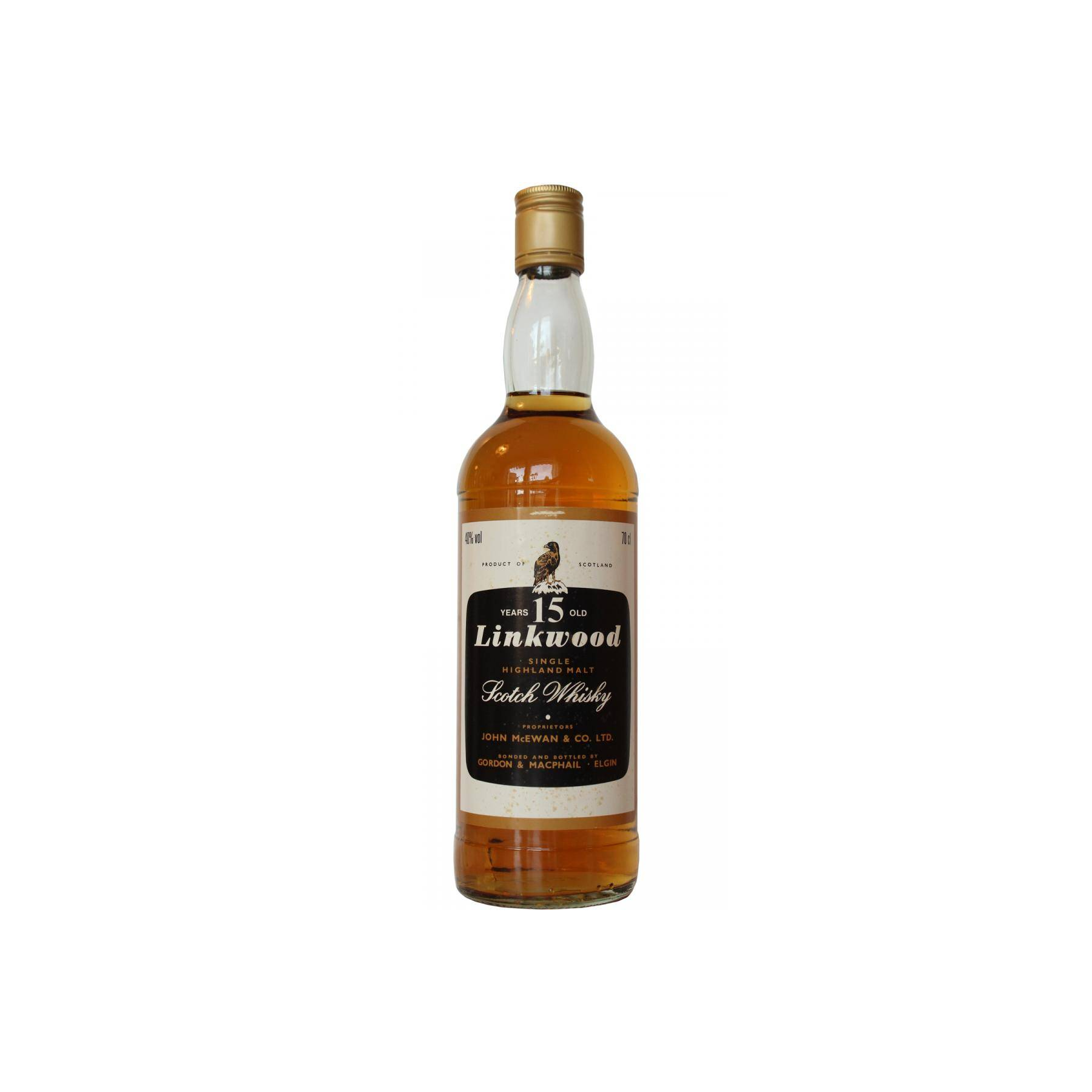 Linkwood Licensed Bottling 15 Years Single Malt Whisky