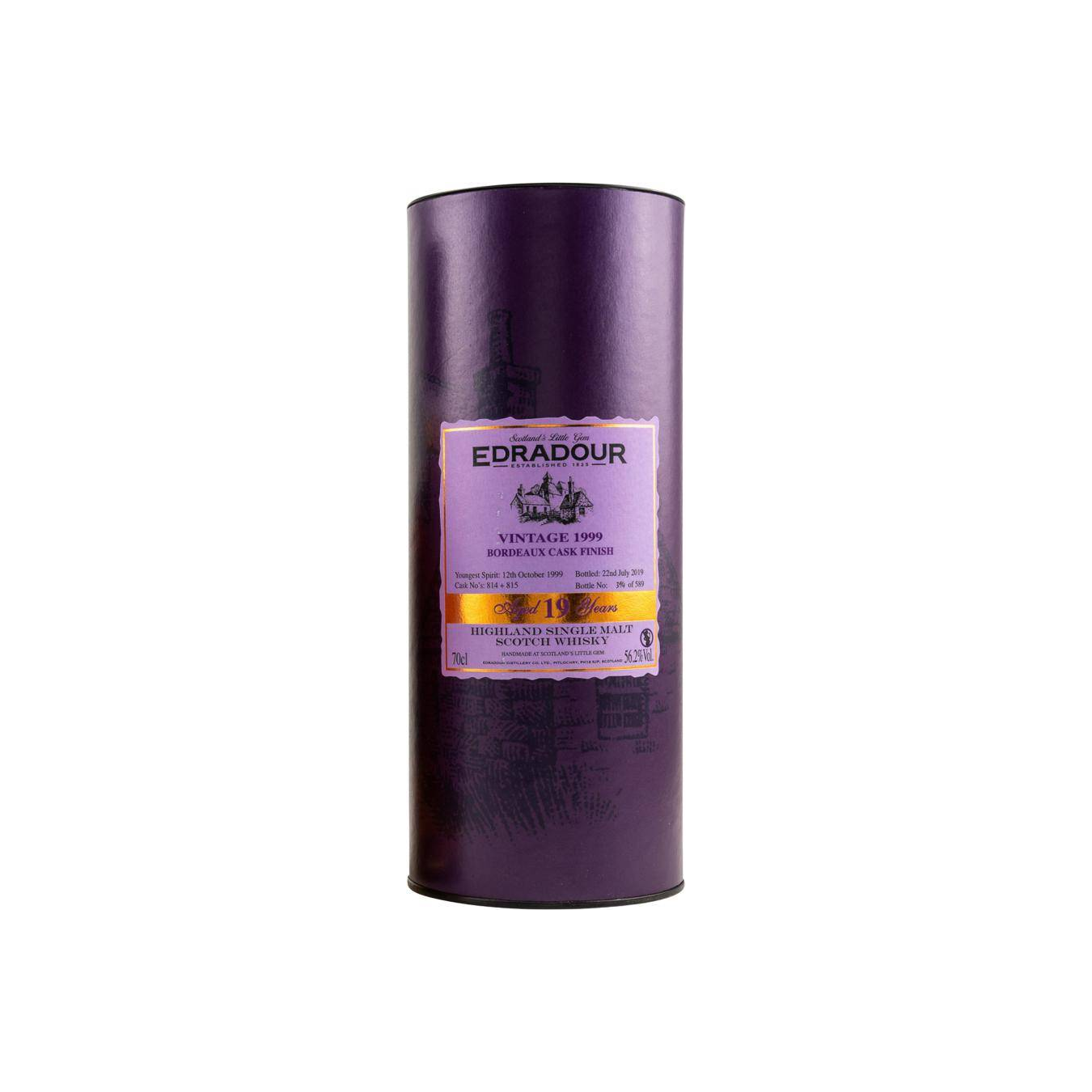 Edradour 1999 19 Years Single Malt Whisky 3