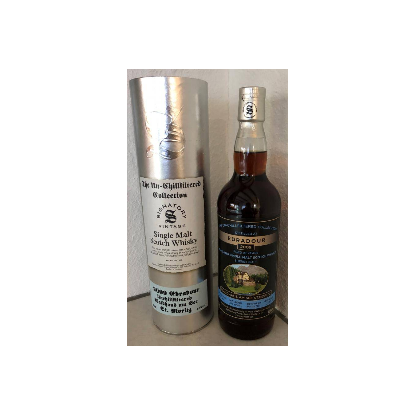 Edradour The Un-Chillfiltered Collection 2009 10 Years Single Malt Whisky 2