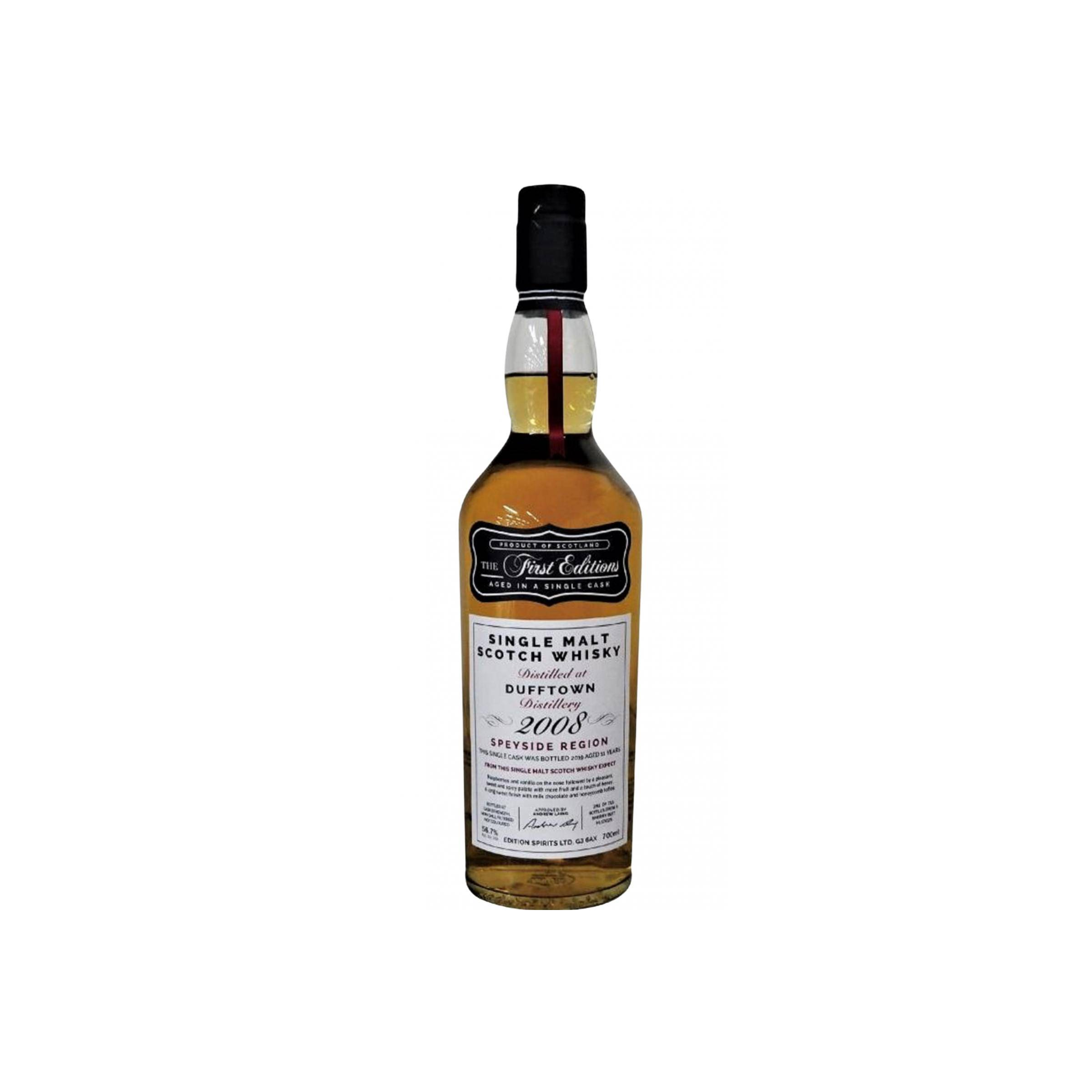 Dufftown The First Editions 2008 11 Years Single Malt Whisky