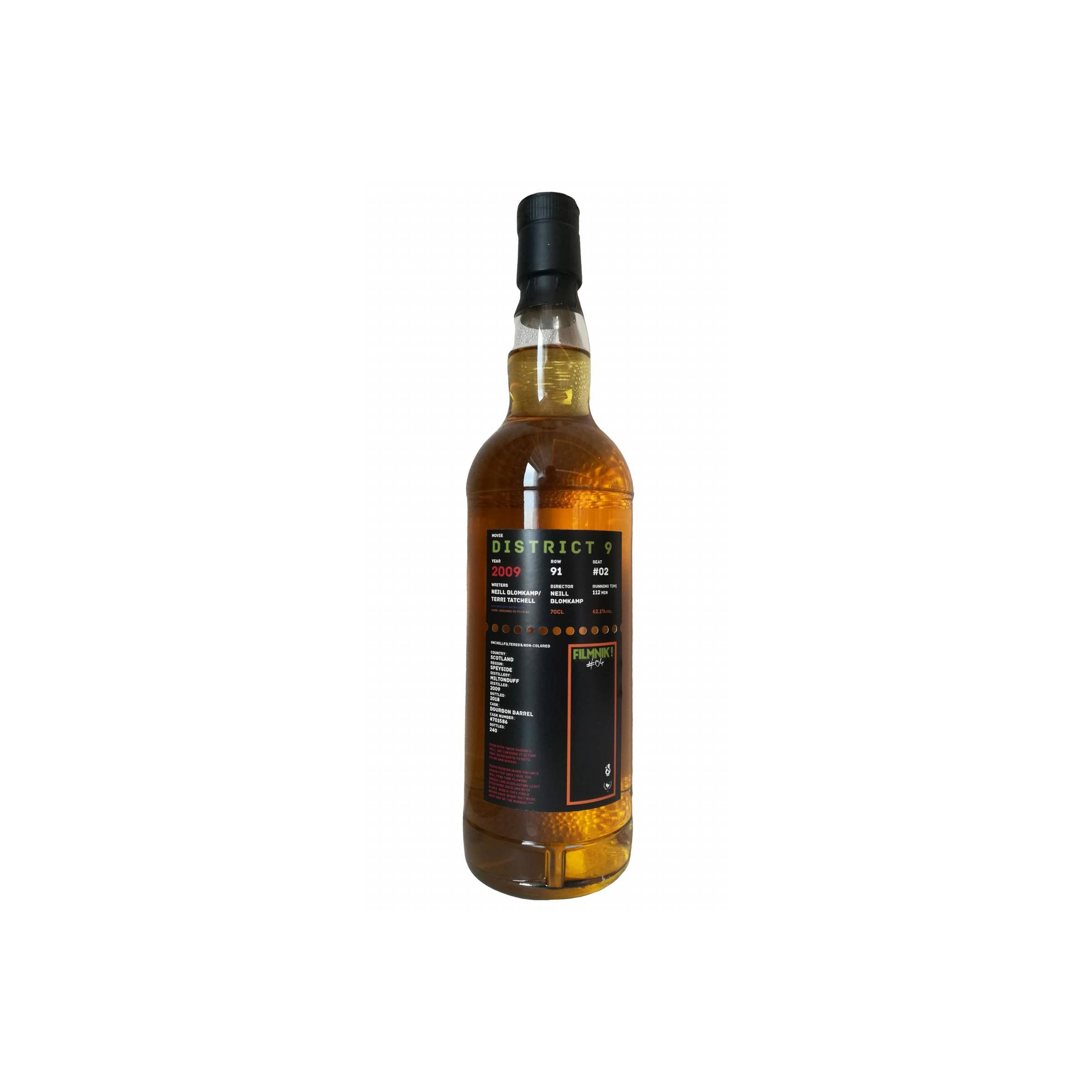 Miltonduff 2009 8 Years Single Malt Whisky 2