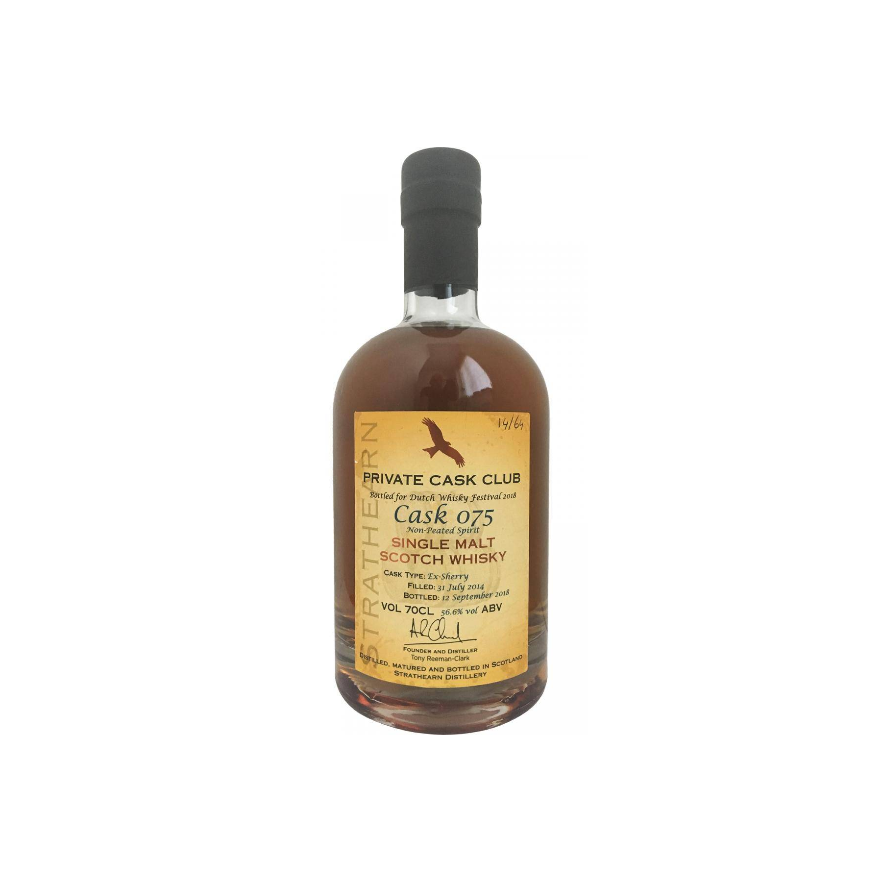 Strathearn 2014 4 Years Single Malt Whisky