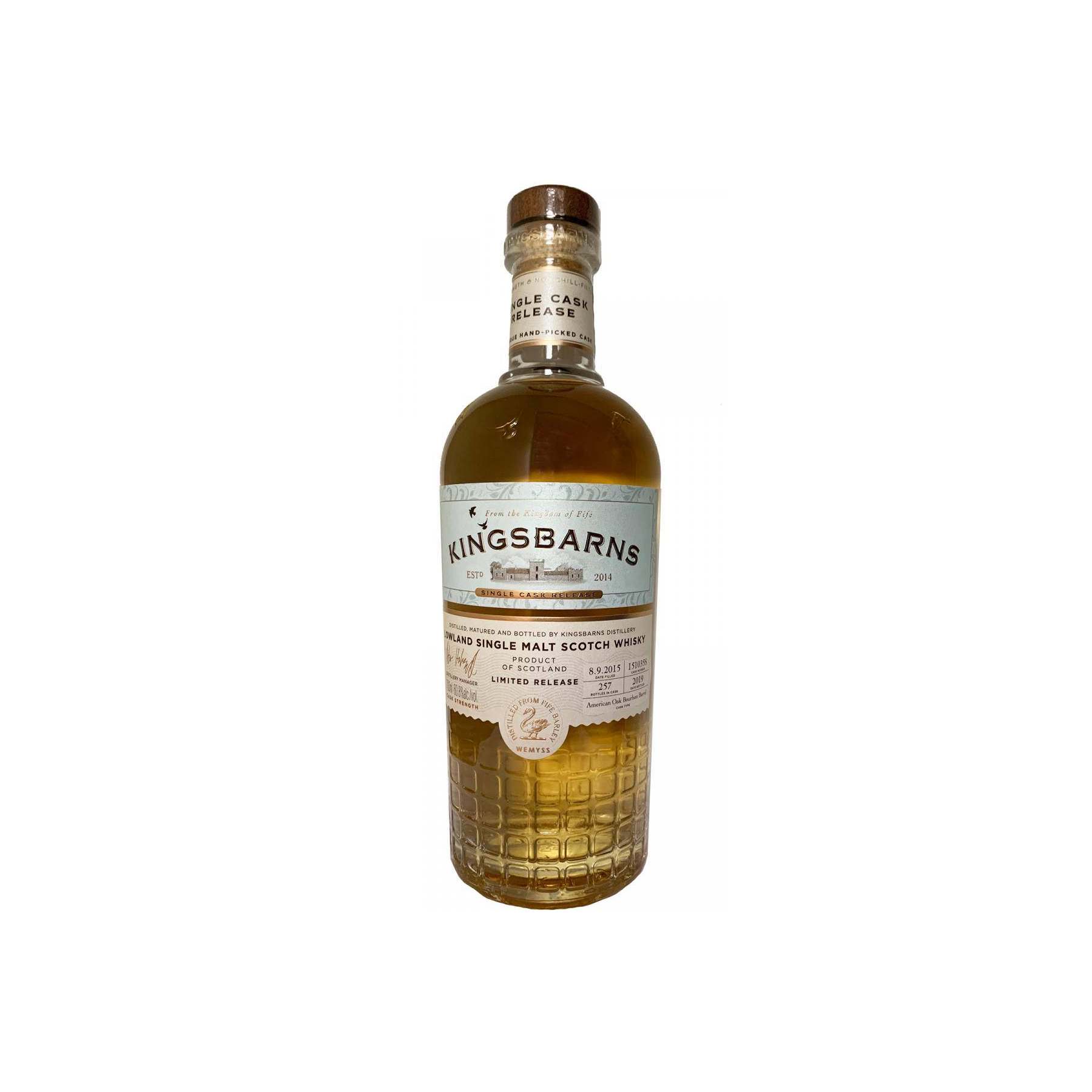Kingsbarns 2015 3 Years Single Malt Whisky