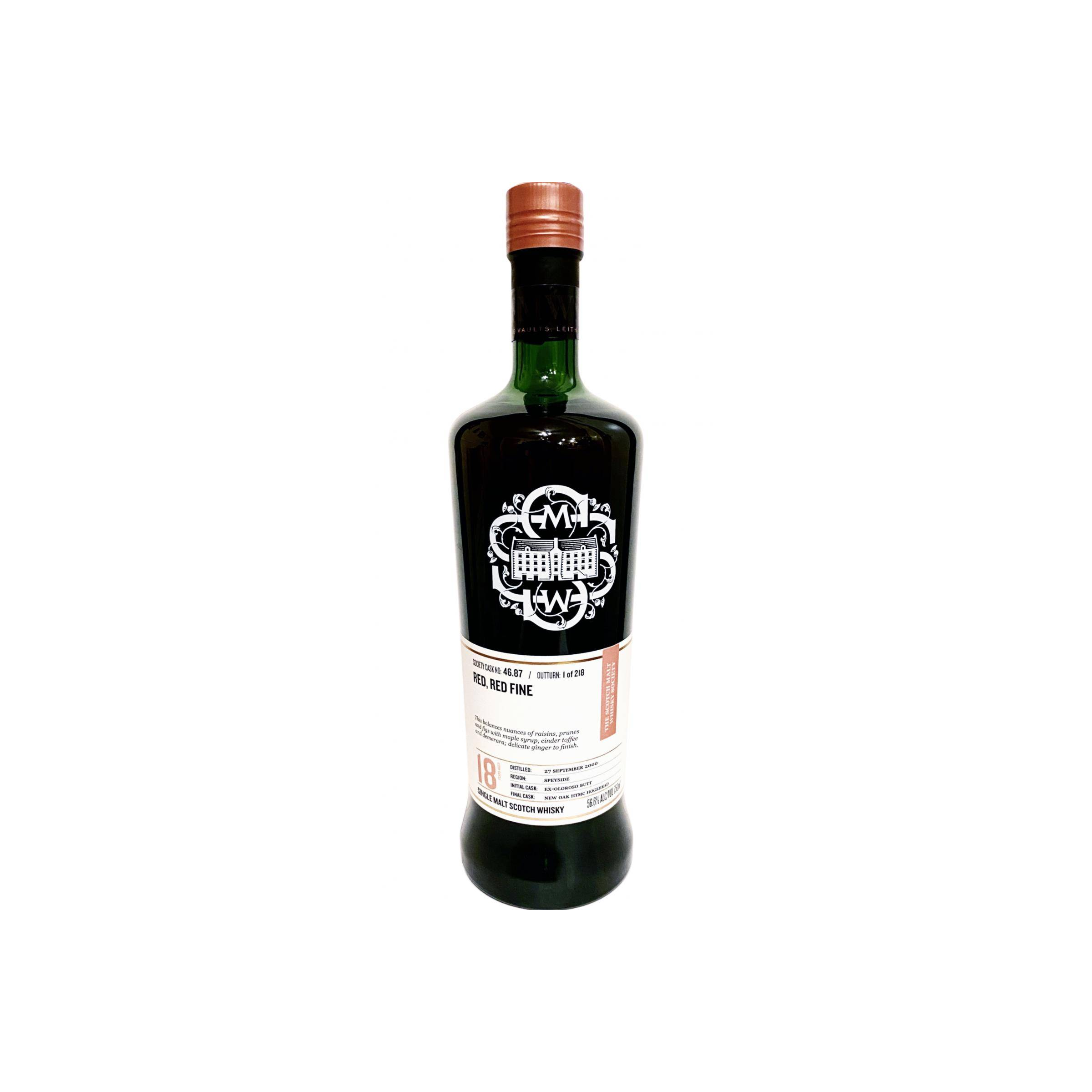 The Scotch Malt Whisky Society 2000 18 Years Single Malt Whisky