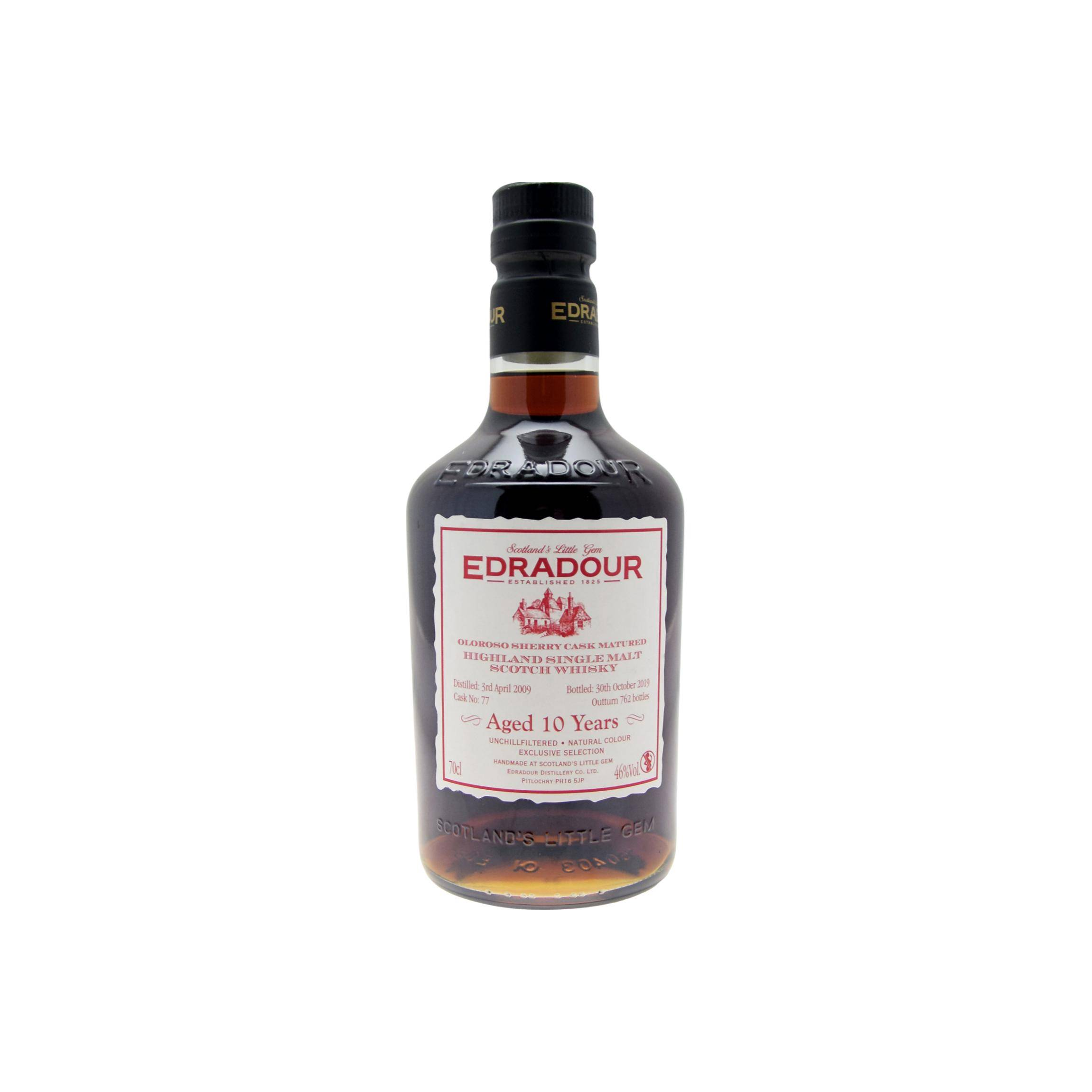 Edradour 2009 10 Years Single Malt Whisky