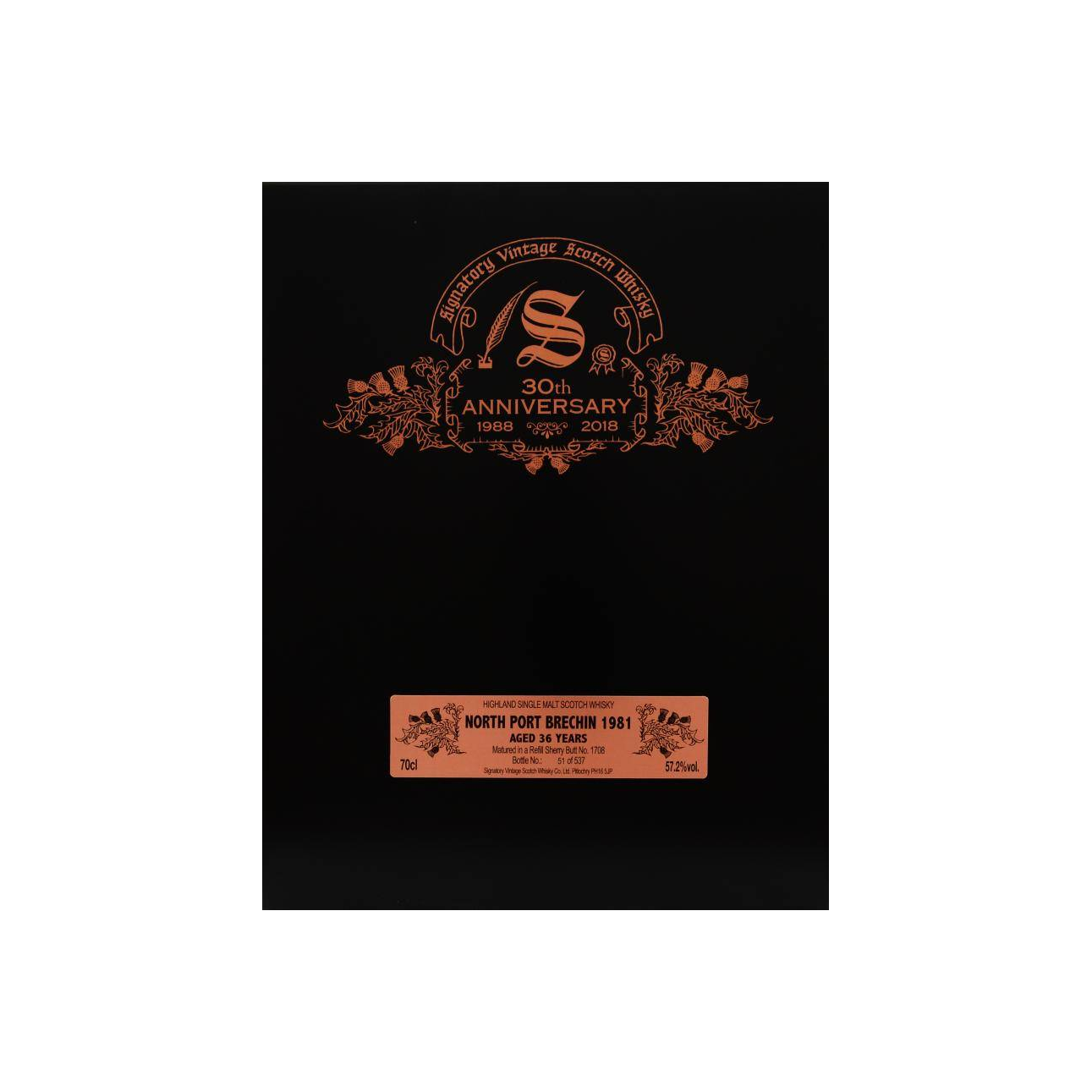 North Port 1981 36 Years Single Malt Whisky 2