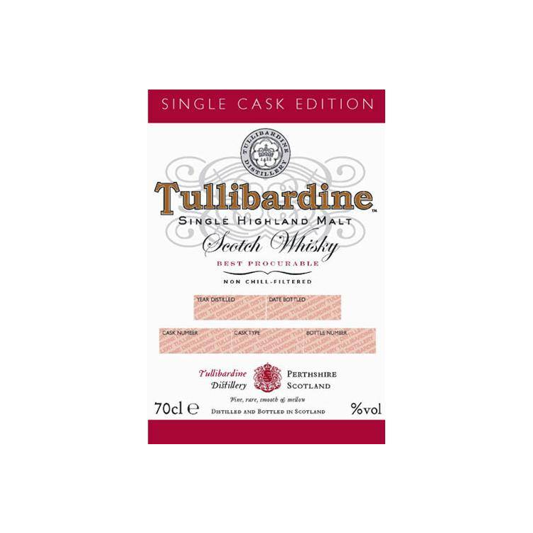 Tullibardine 1987 19 Years Single Malt Whisky