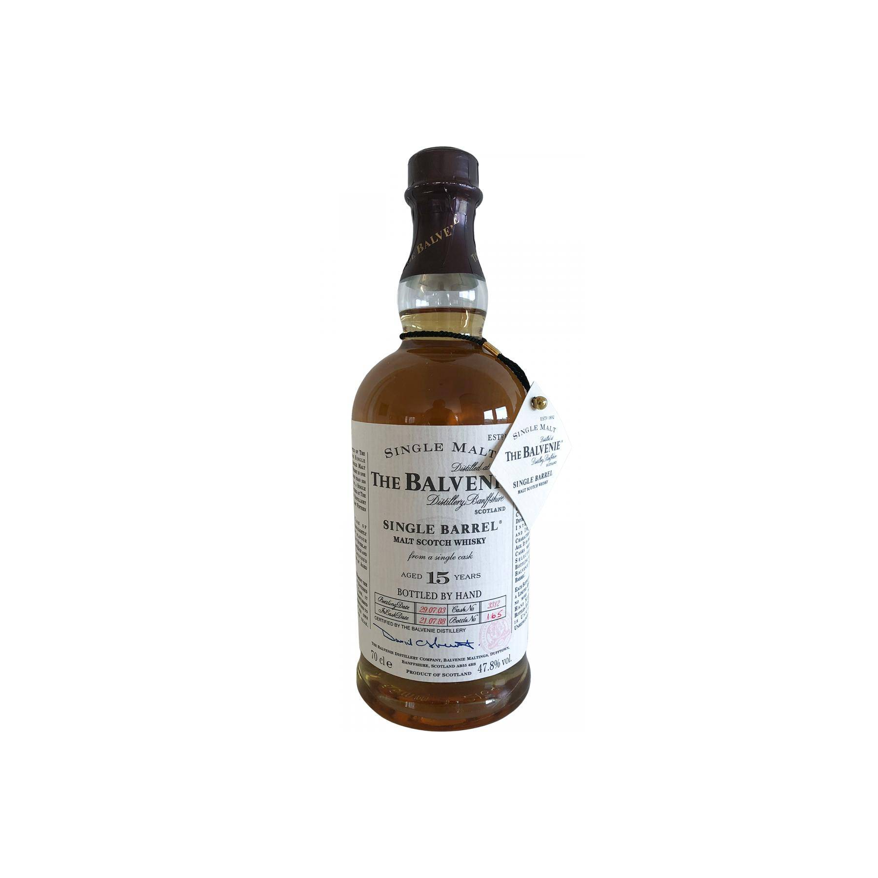 The Balvenie Single Cask 1988 15 Years Single Malt Whisky