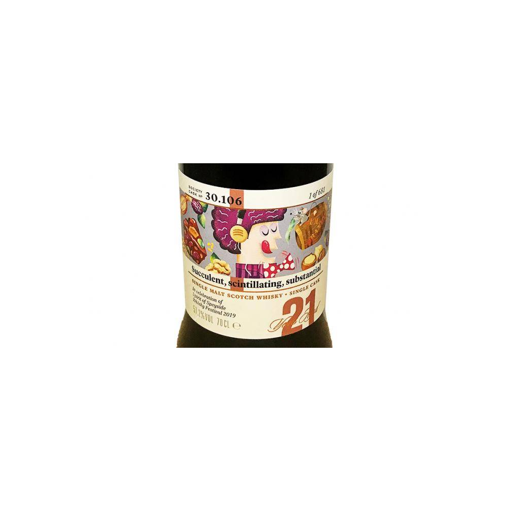 The Scotch Malt Whisky Society 1997 21 Years Single Malt Whisky 2