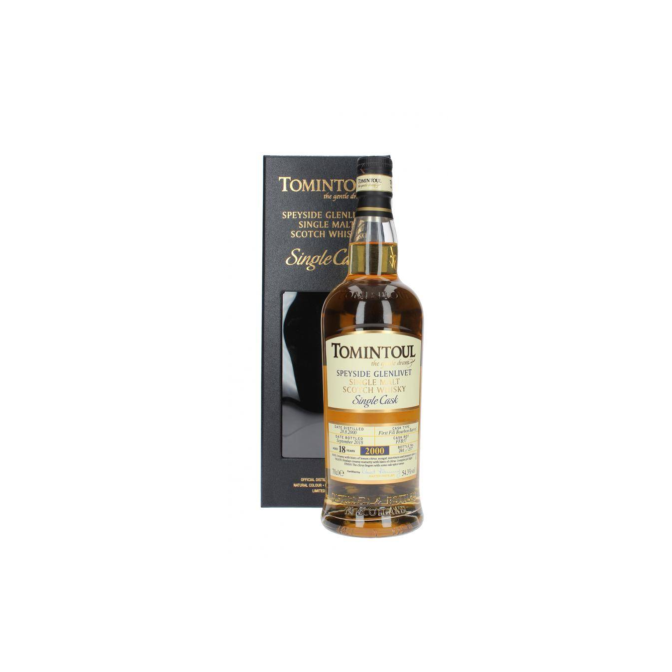 Tomintoul Single Cask 2000 18 Years Single Malt Whisky 3