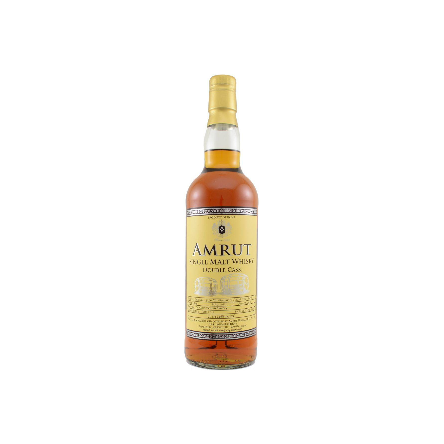 Amrut 2012 5 Years Single Malt Whisky