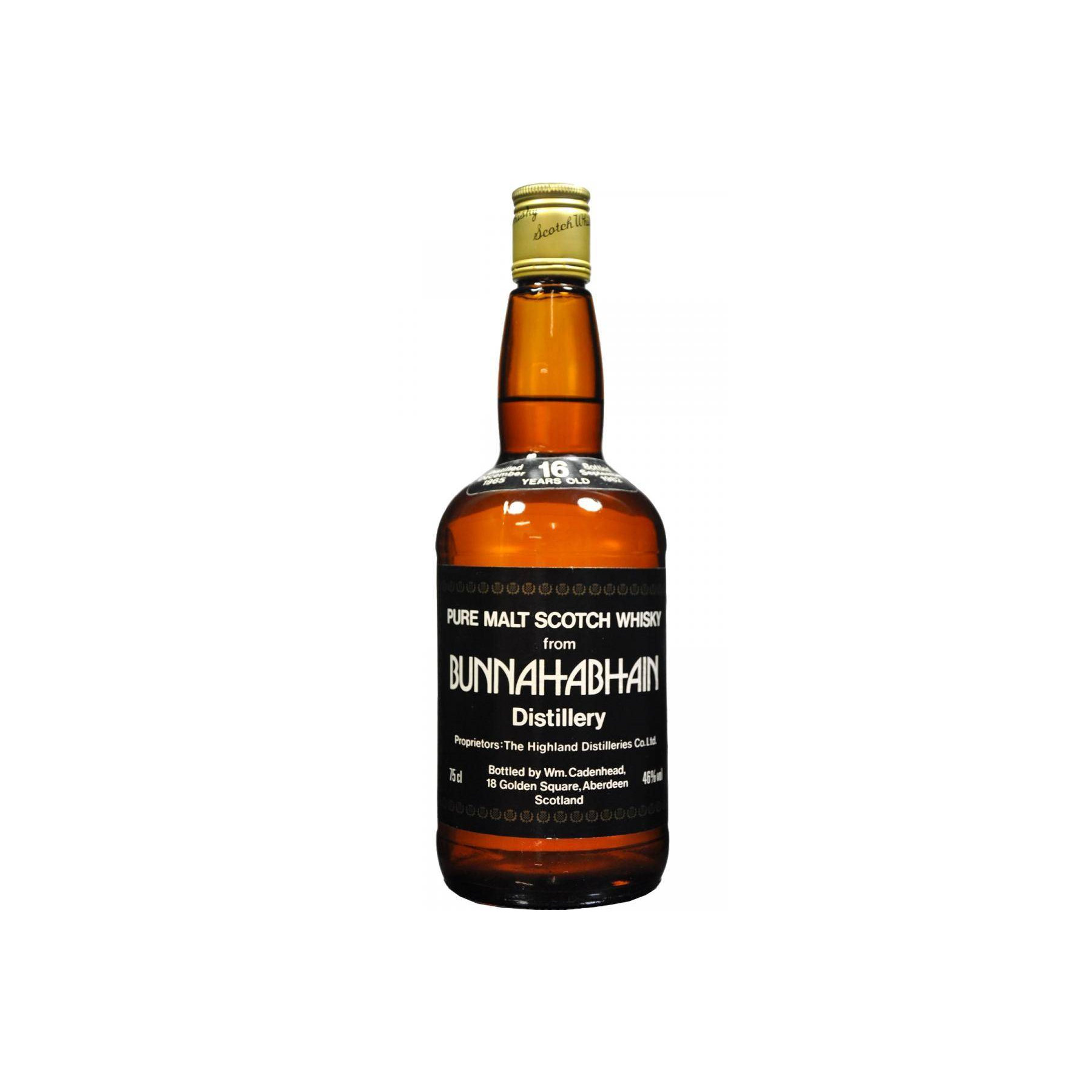 Bunnahabhain 1965 16 Years Single Malt Whisky