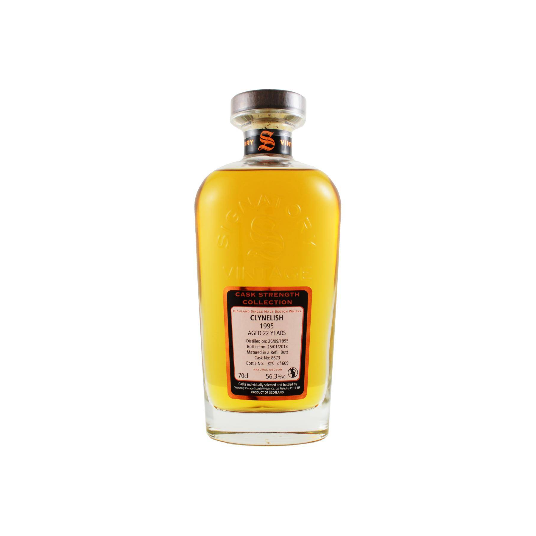 Clynelish Cask Strength Collection 1995 22 Years Single Malt Whisky