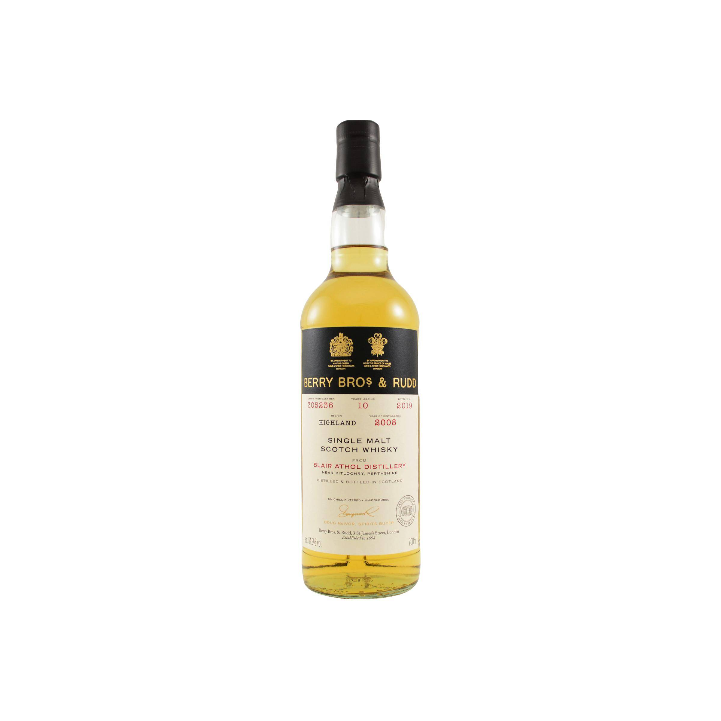 Blair Athol 2008 10 Years Single Malt Whisky