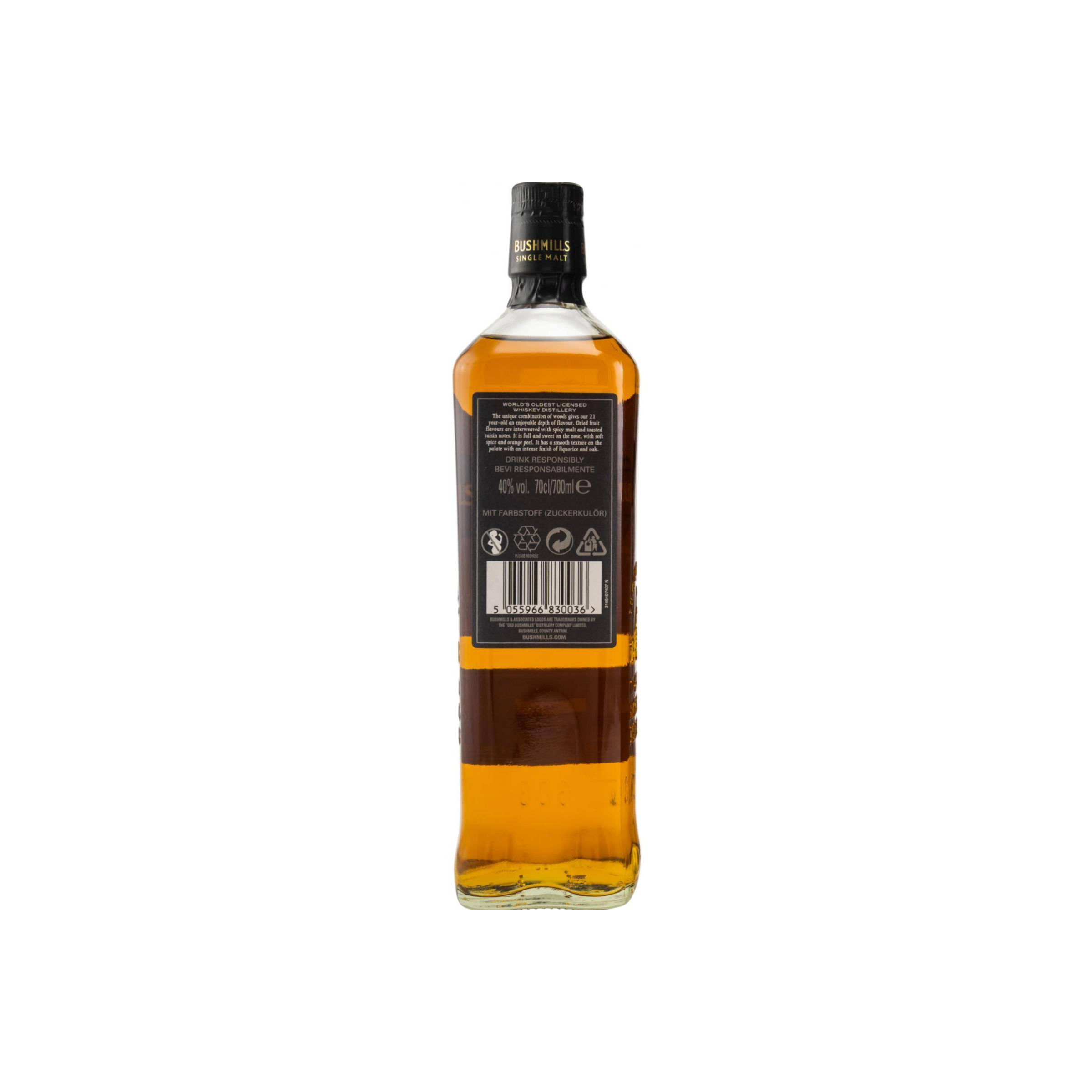 Bushmills 21 Years Single Malt Whisky 2