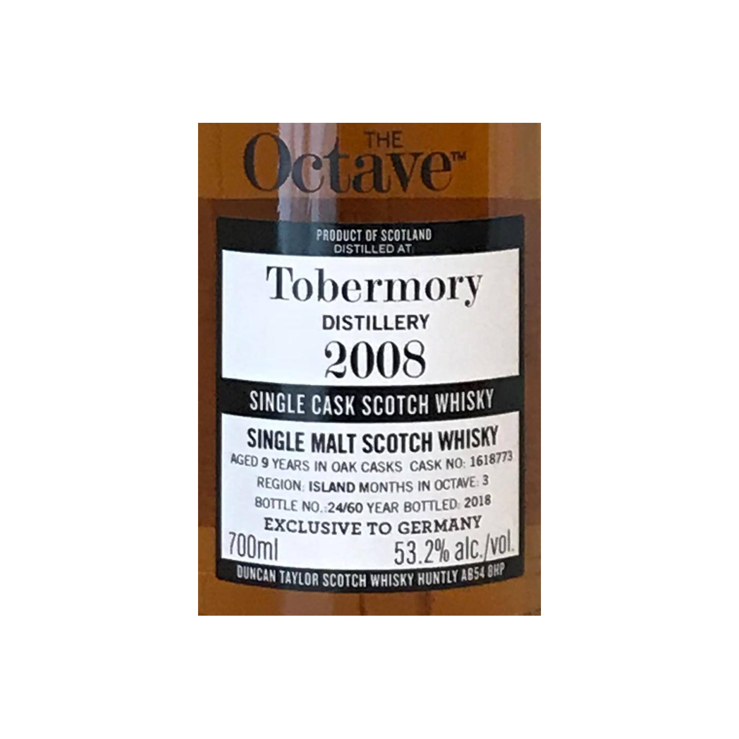 Tobermory The Octave 2008 9 Years Single Malt Whisky 2