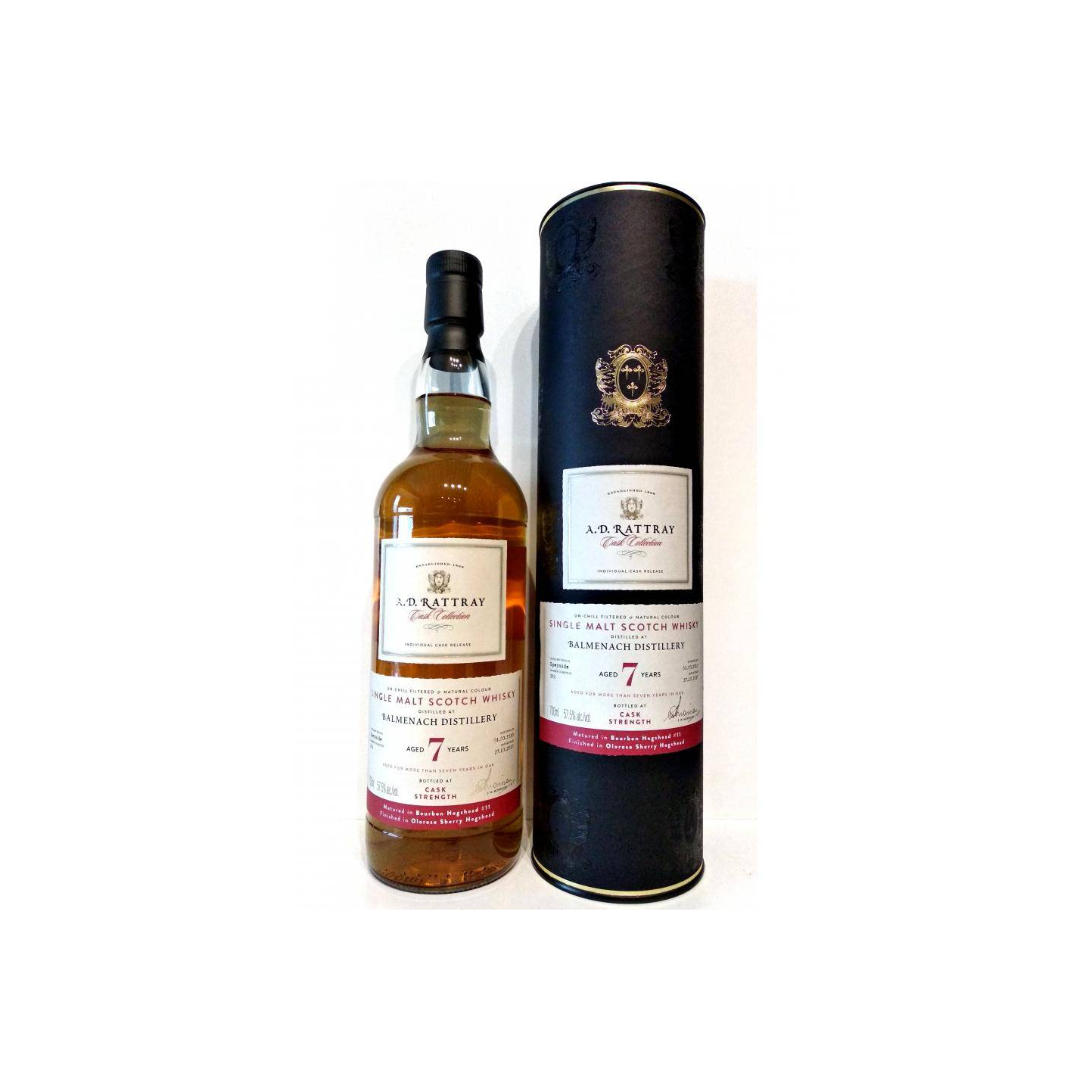 Balmenach 2010 7 Years Single Malt Whisky 3