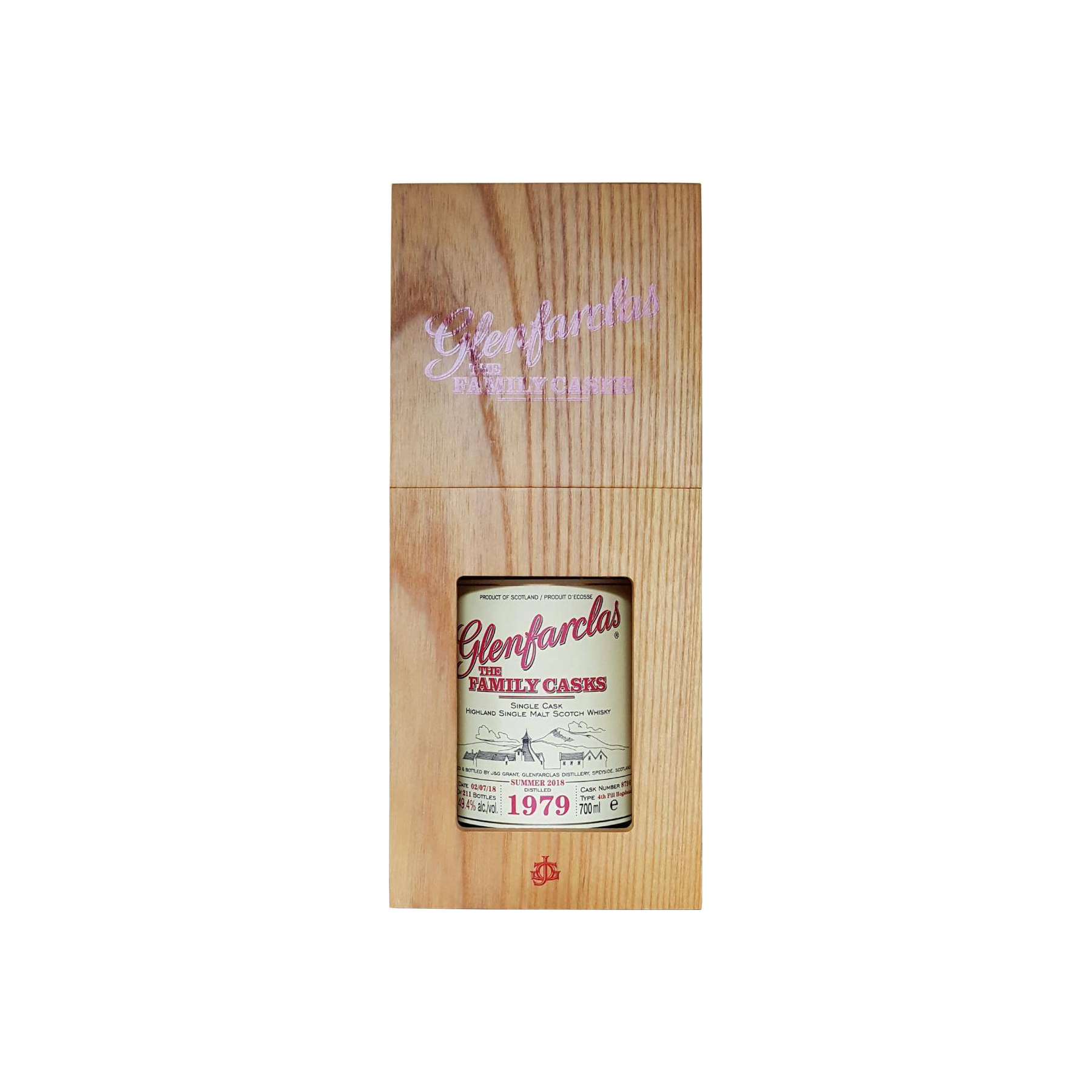 Glenfarclas 1979 39 Years Single Malt Whisky 3