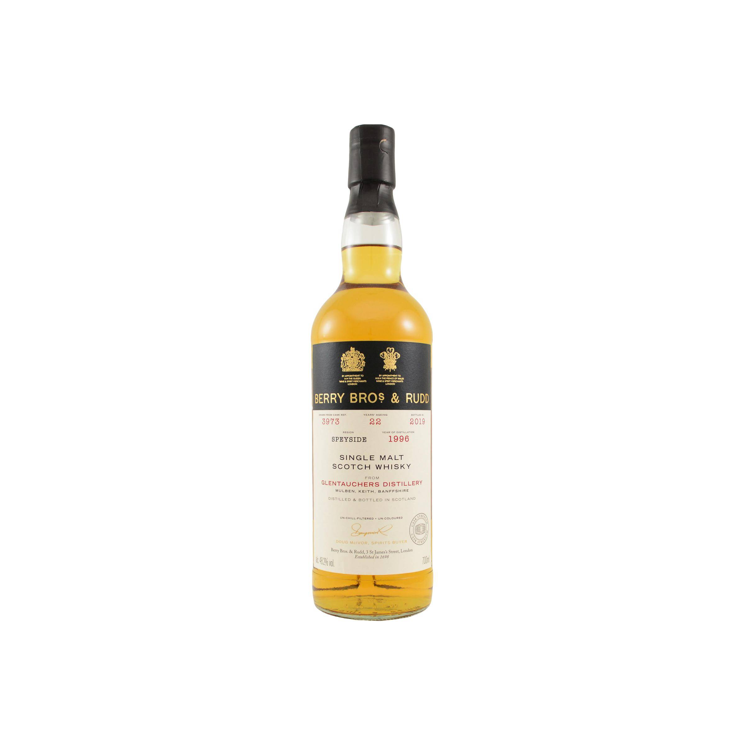 Glentauchers 1996 22 Years Single Malt Whisky