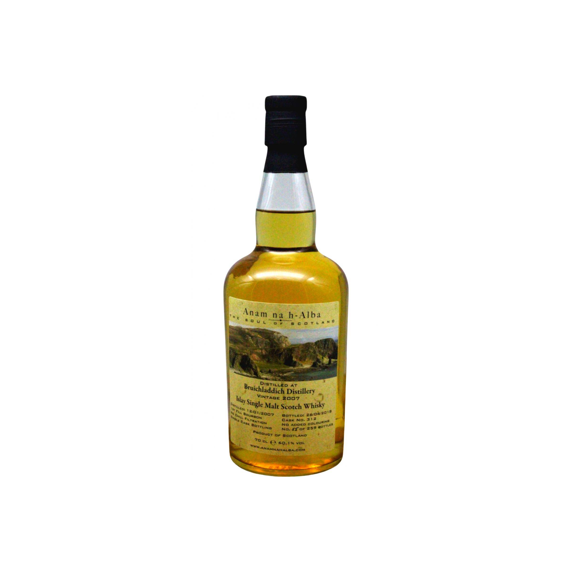 Bruichladdich 2007 11 Years Single Malt Whisky