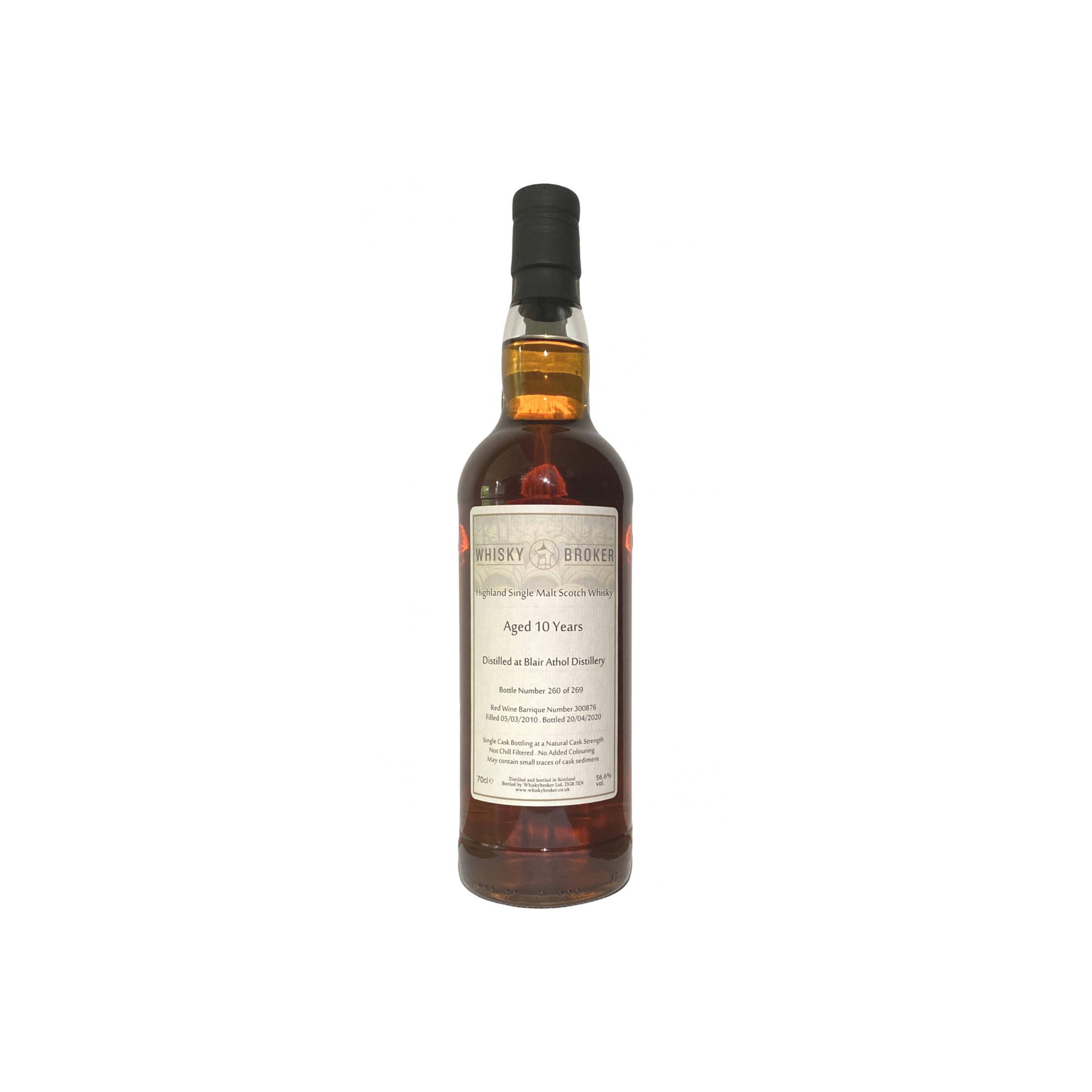 Blair Athol 2010 10 Years Single Malt Whisky
