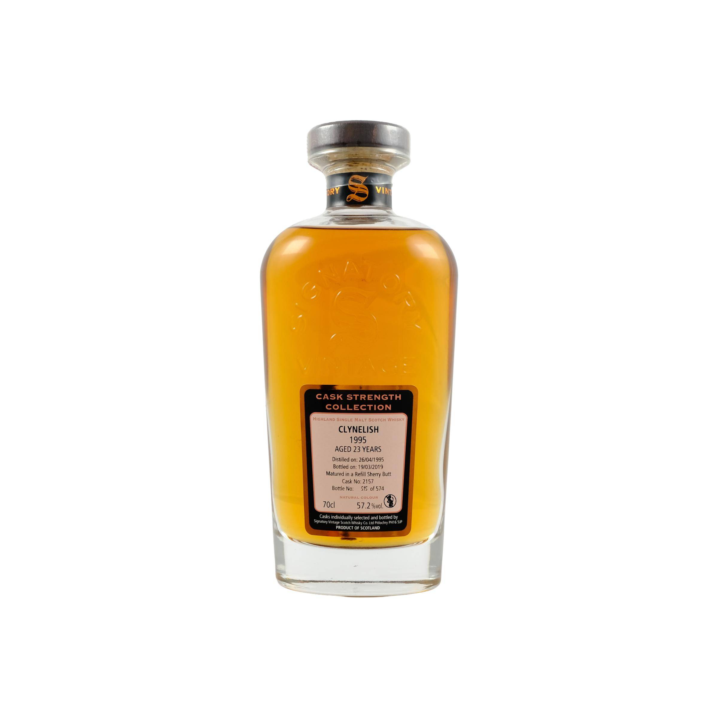 Clynelish Cask Strength Collection 1995 23 Years Single Malt Whisky