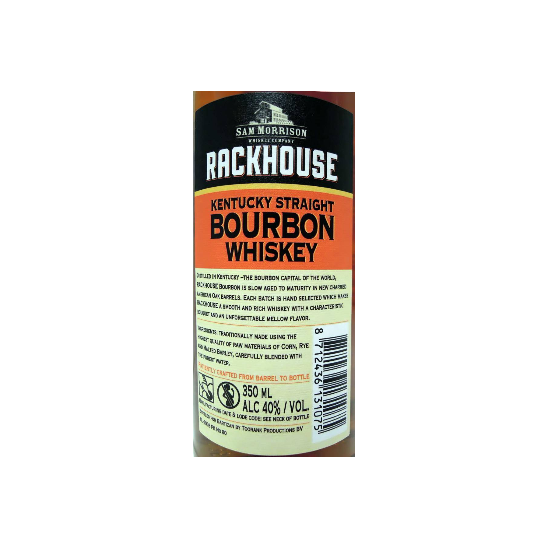Rackhouse Kentucky Straight Bourbon Whiskey 2